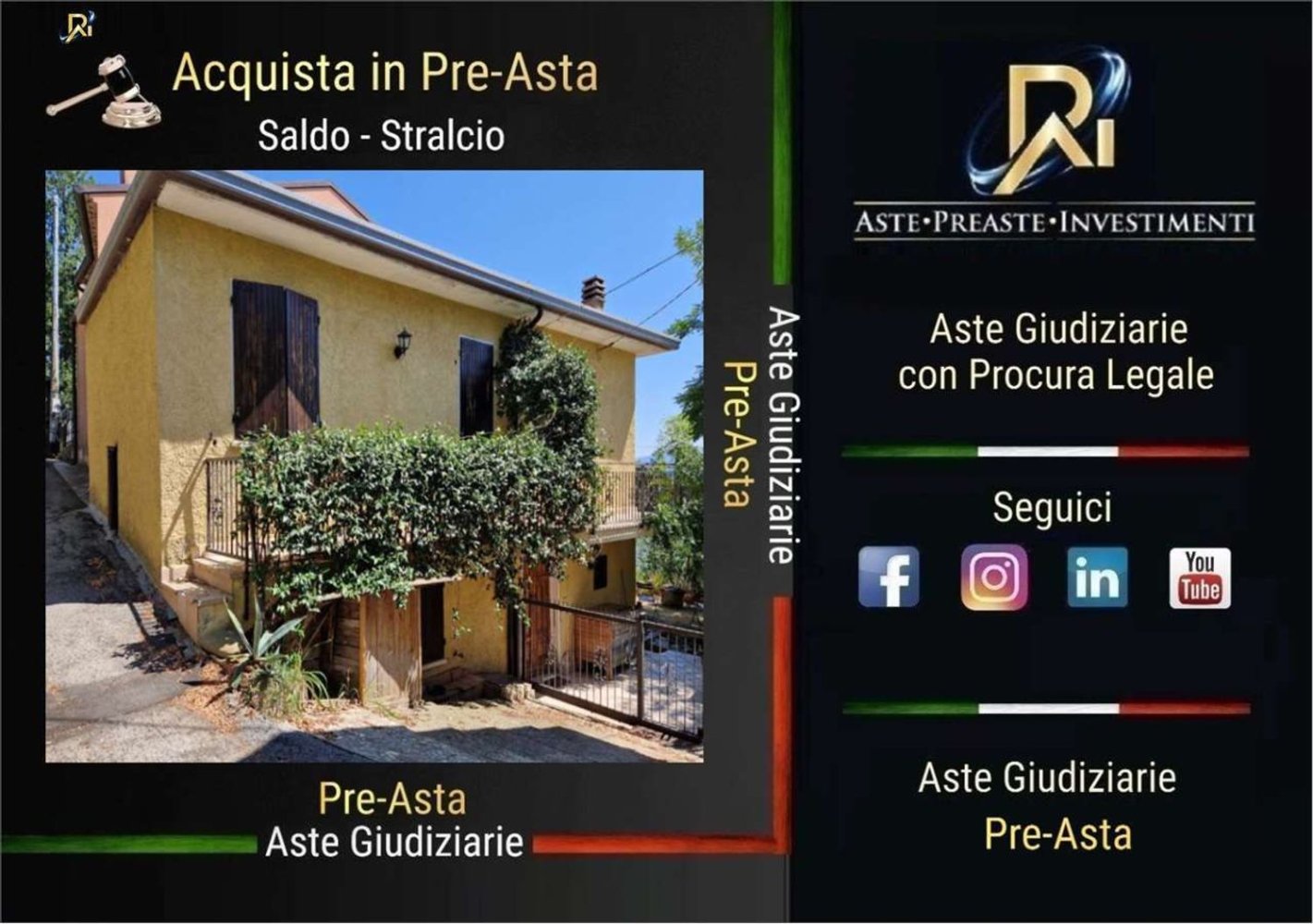 3 rooms House in Borghi, Italy No. 15964