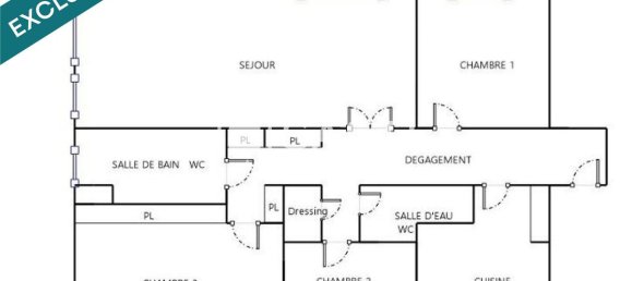 3 غرف نوم شقة في Caluire-et-Cuire, France رقم 287530 9