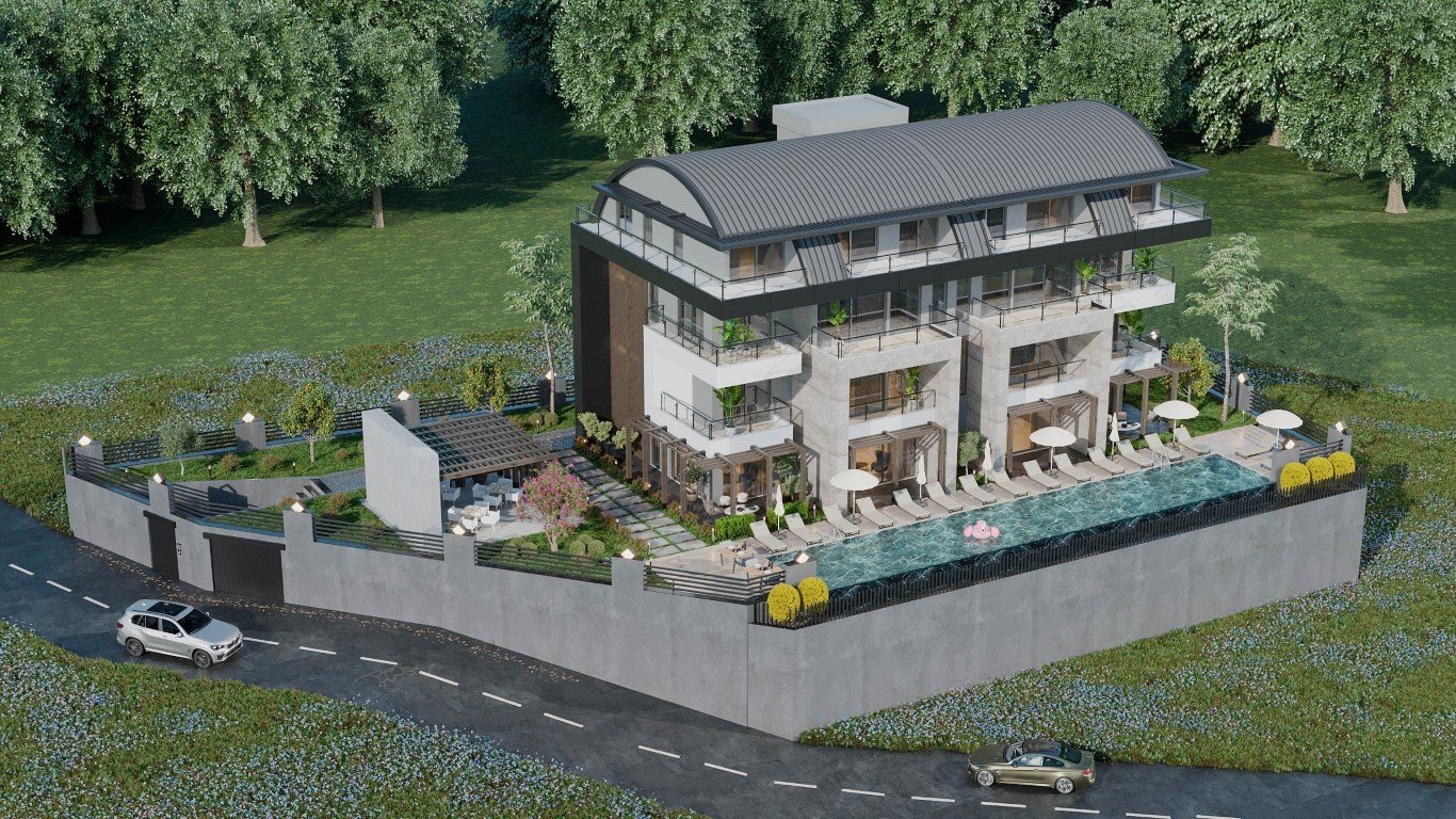 3 rooms Apartment in Alanya, Turkey No. 9645