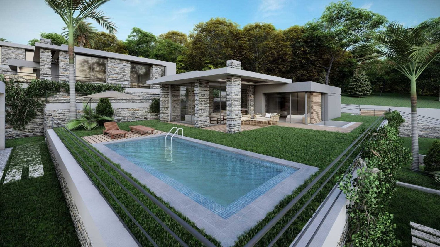 Villa de 3+1 en Armada Praxis Yalikavak Geris, Bodrum, Turkey No. 37400