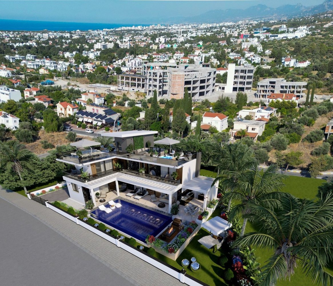 5 rooms Villa in Girne, Northern Cyprus No. 17200