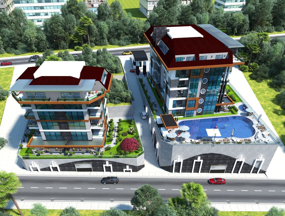 Apartment 1+1 in Kestel, Turkey No. 14520
