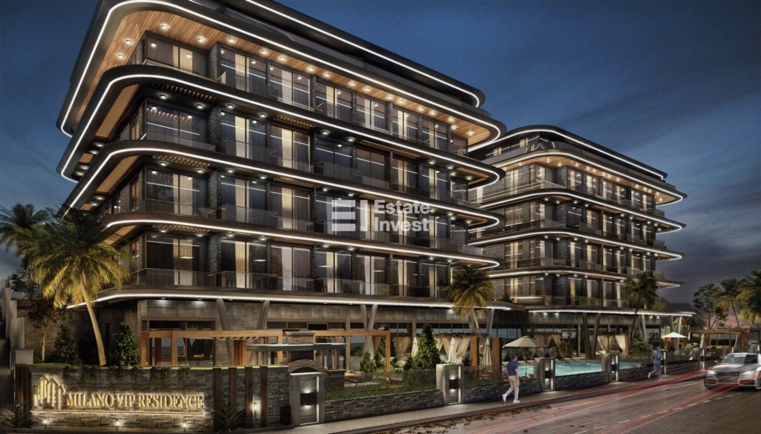 Квартира 1+1 в Аланья, Турция № 20089