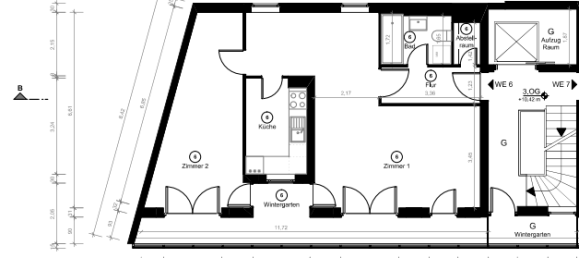 1 غرف نوم شقة في Charlottenburg, Germany رقم 366802 13