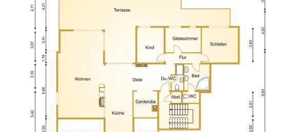 3 chambres Appartement à Hameln-Pyrmont, Germany No. 136232 16