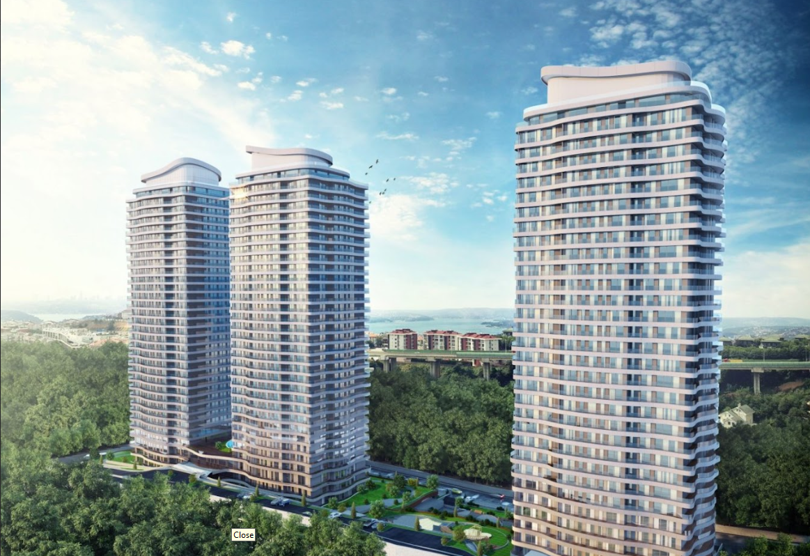 شقة 2+1 في Besiktas, Turkey رقم 8463