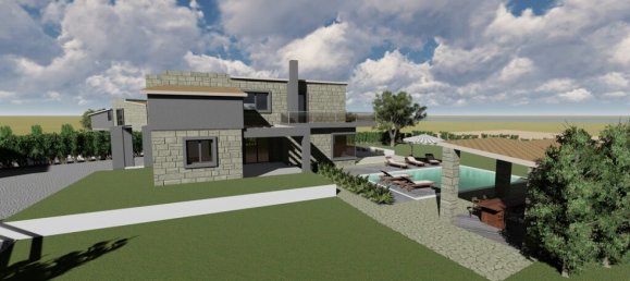 Вилла с 3 спальнями в Халкидики, Греция № 1142 15