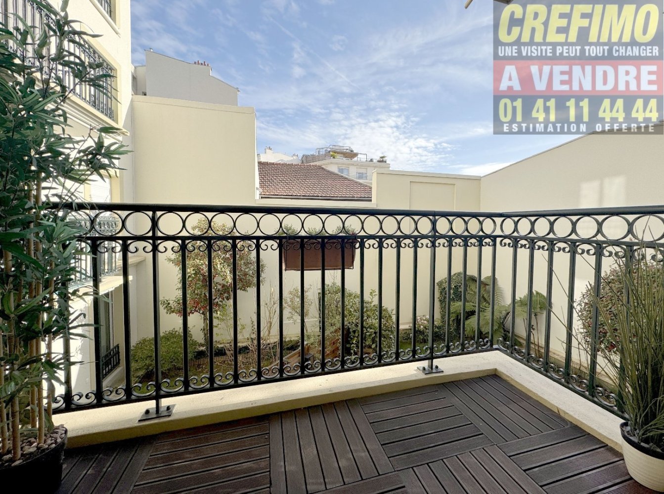 2 غرف نوم شقة في Asnieres-sur-Seine, France رقم 185375