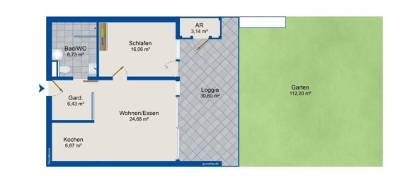2-Zimmer Wohnung in Ried im Innkreis, Austria, Nr. 240315 20