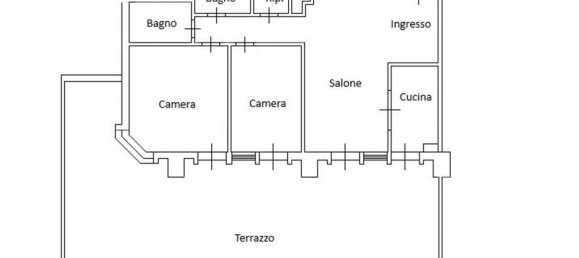 4 bedrooms Apartment in Palermo, Italy No. 348534 20