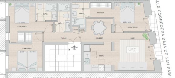 Apartamento de 3 dormitorios en Madrid, Spain No. 27718 12