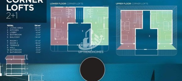 Apartment 1+1 in Alanya, Turkey No. 5120 21