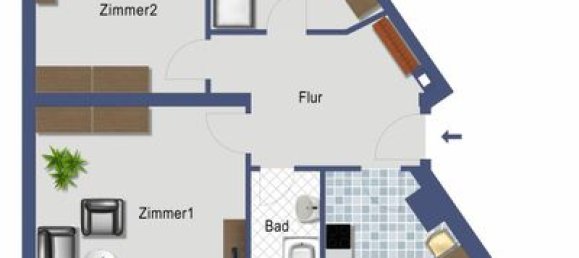 2-Zimmer Wohnung in Prenzlauer Berg, Germany, Nr. 111032 6