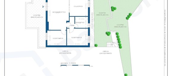 3 rooms Apartment in Diano San Pietro, Italy No. 157802 2