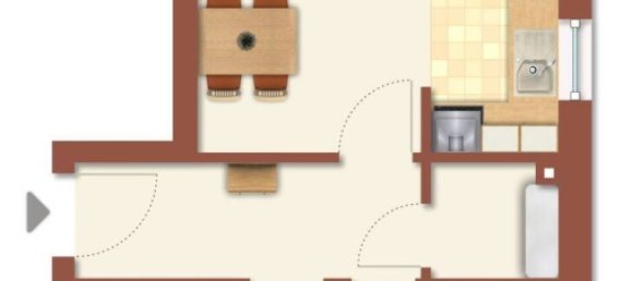 Квартира с 1 спальней в Зегеберг, Германия № 350621 12