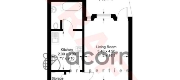 1 bedroom Maisonette in Kingsbury, United Kingdom No. 7868 29