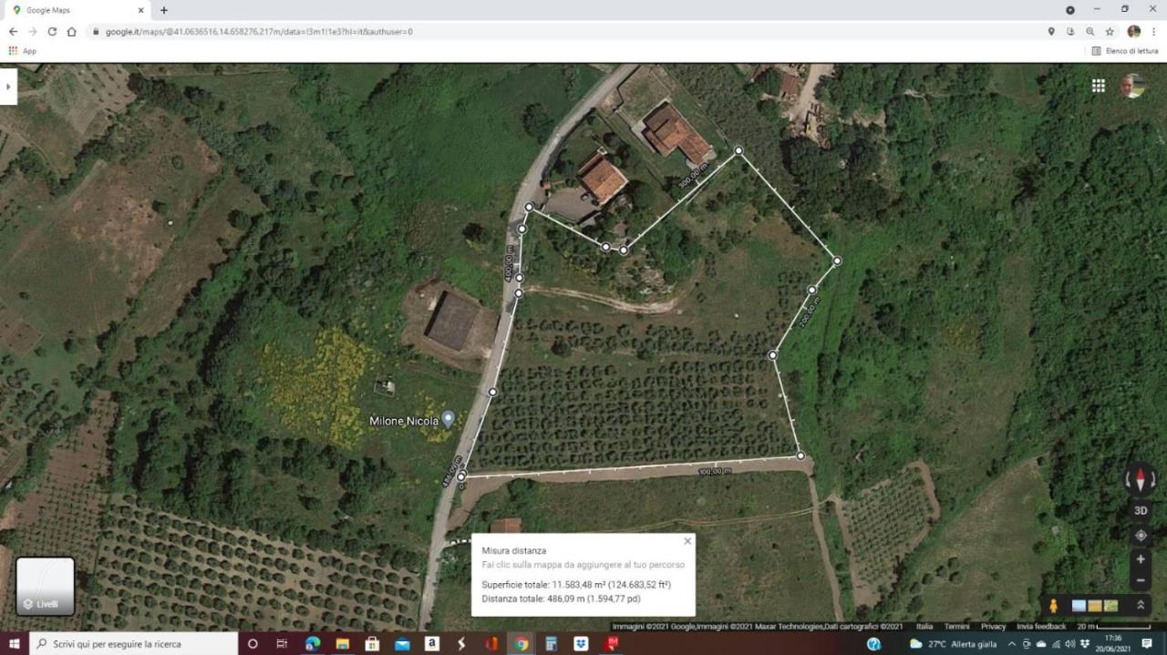 1 room Land in Montesarchio, Italy No. 24334