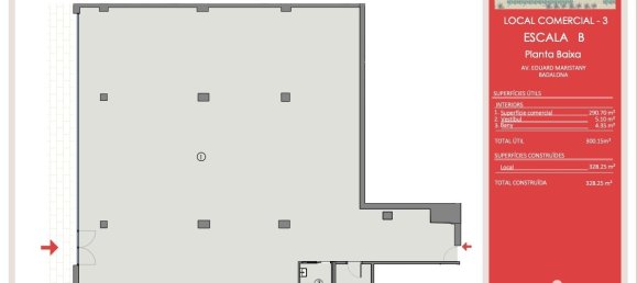 1 bedroom Commercial property in Badalona, Spain No. 293547 12