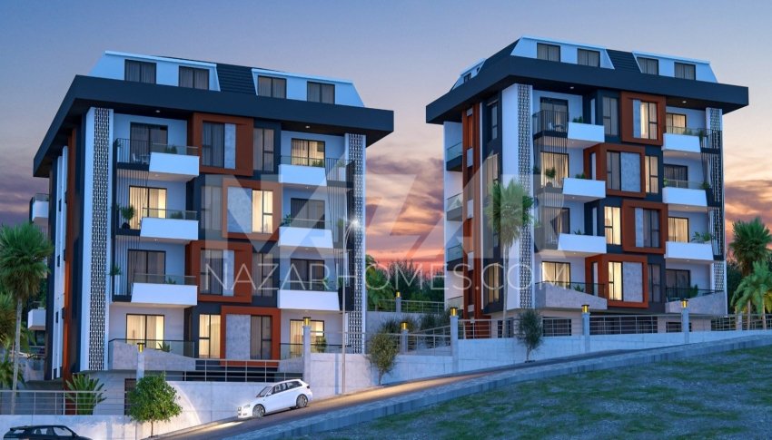 Apartment 2+1 in Alanya, Turkey No. 14380