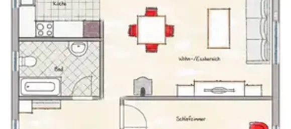1 غرف نوم قطعة أرض في Kaulsdorf, Germany رقم 57015 2