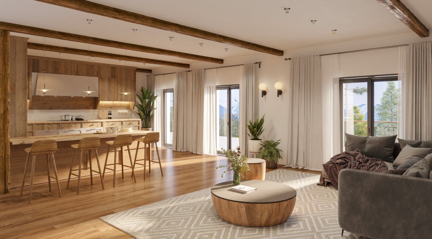 3 Schlafzimmer Wohnung in Saint-Gervais-les-Bains, France, Nr. 244