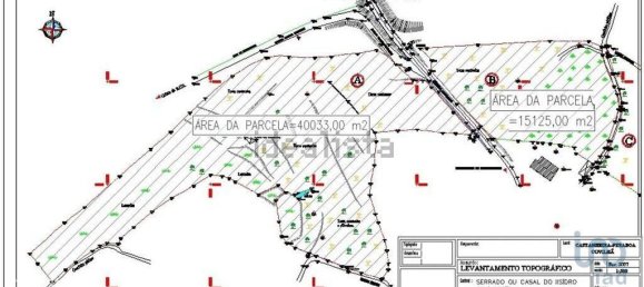 قطعة أرض في Peraboa, Portugal 130000متر مربع رقم 140239 12