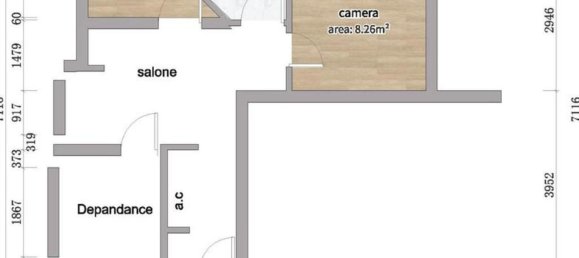 Квартира с 3 спальнями в Марино, Италия № 341124 33