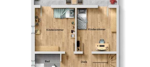 Duplex T3 em Dusseldorf, Germany N.º 94678 23