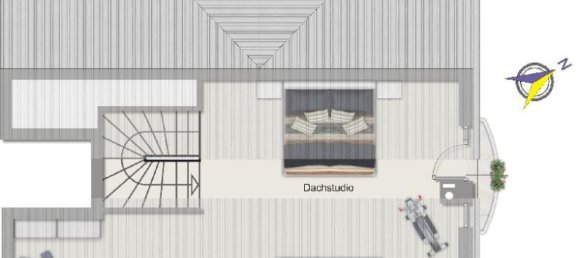 Дуплекс с 4 комнатами в Оффенбах, Германия № 203385 15