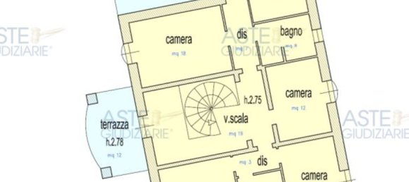 Квартира с 7 комнатами в Новелло, Италия № 211147 22