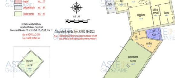 Квартира с 7 комнатами в Новелло, Италия № 211147 21