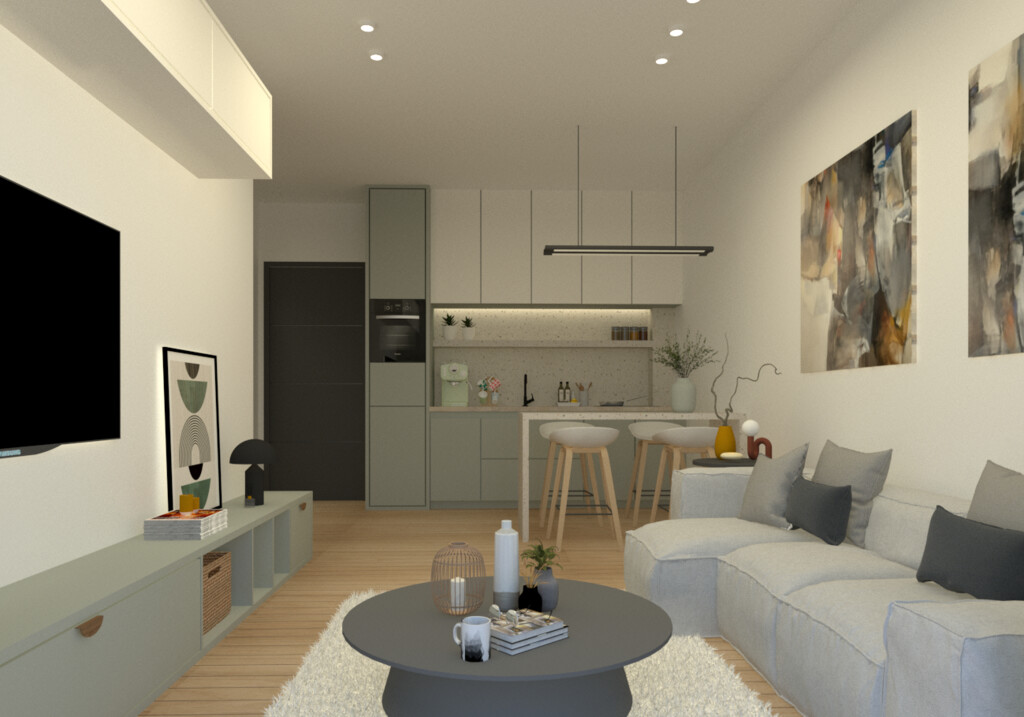 Apartamento T3 em Kalamaria, Greece N.º 97031