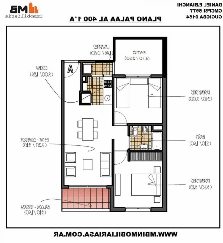 2 Schlafzimmer Wohnung in Avellaneda, Argentina, Nr. 90121