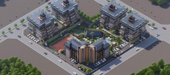 Квартира с 2 комнатами в Каргыджак, Турция № 10445 24