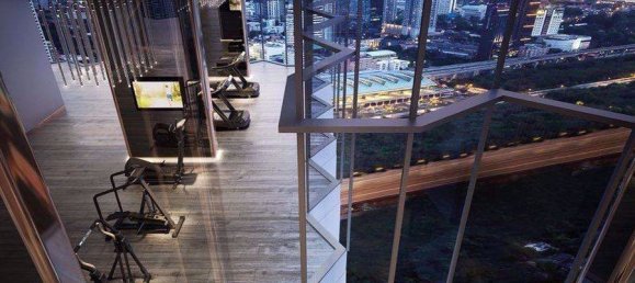 Кондоминиум  с 1 спальней в Ратчатхеви, Таиланд № 4869 9