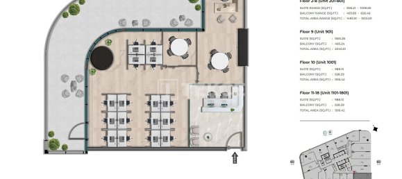 57 m² oficina en venta en Jebel Ali, Dubai, UAE № 184272 16