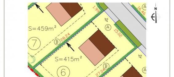 Terreno en Zegerscappel, France 415 m² No. 278247 5