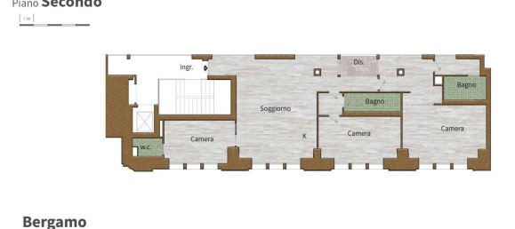 4 chambres Appartement à Bergamo, Italy No. 364767 22
