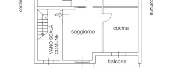 Квартира с 3 комнатами в Бузнаго, Италия № 72402 7