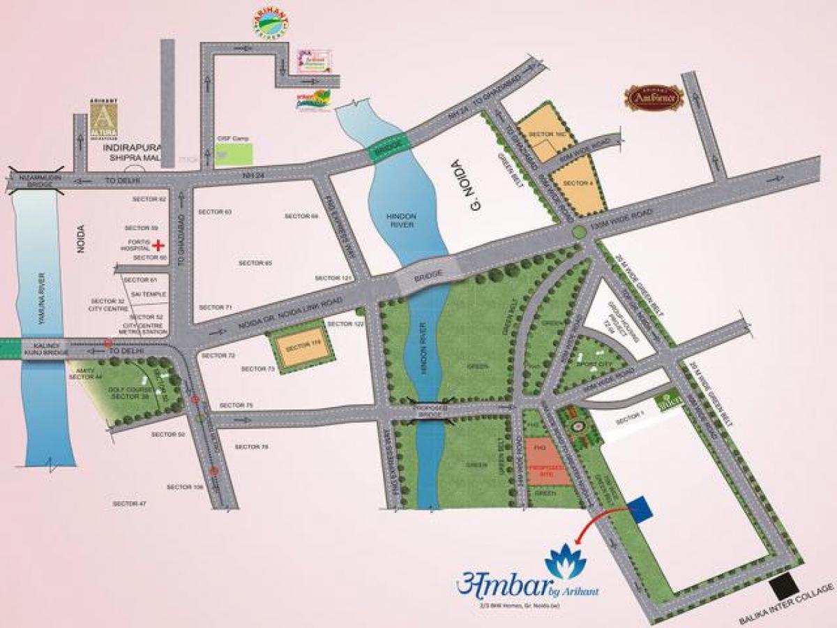 Casa T2 em Noida, India N.º 67463