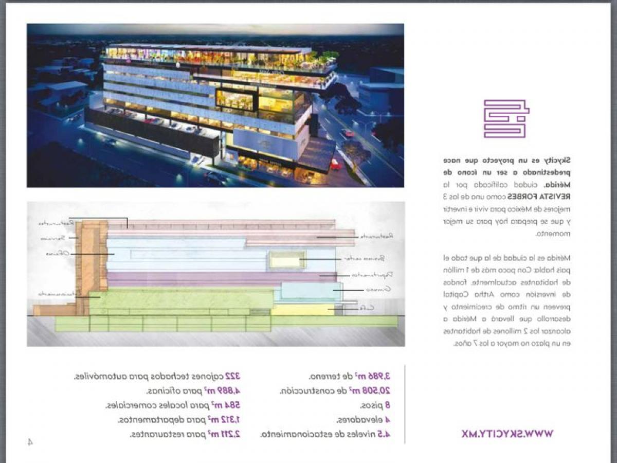 Edificio en Yucatán, Mexico 125 m² No. 202007
