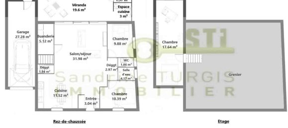 Casa de 3 dormitorios en Chatillon-Coligny, France No. 220922 4