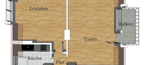 1 Schlafzimmer Wohnung in Potsdam, Germany, Nr. 28844 10