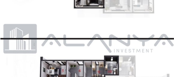 Villa 4+1 in Kargicak, Turkey No. 10335 16