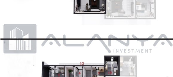 Villa 4+1 in Kargicak, Turkey No. 10335 17