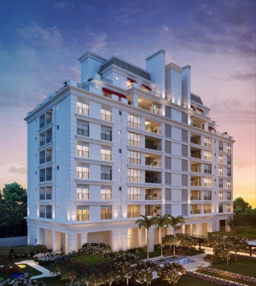 Apartamento de 3 dormitorios en Curitiba, Brazil No. 520681