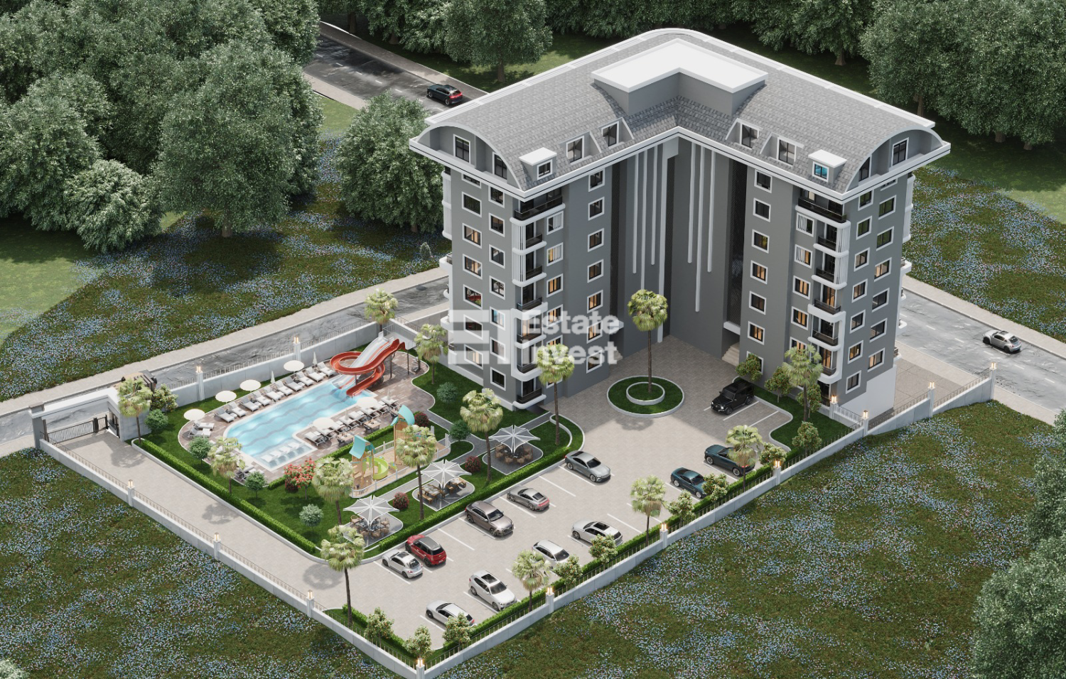 Apartment 1+1 in Alanya, Turkey No. 32209