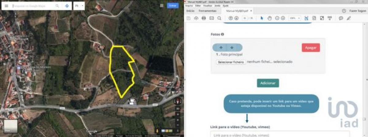 Terreno en Caldas da Rainha, Portugal No. 8894