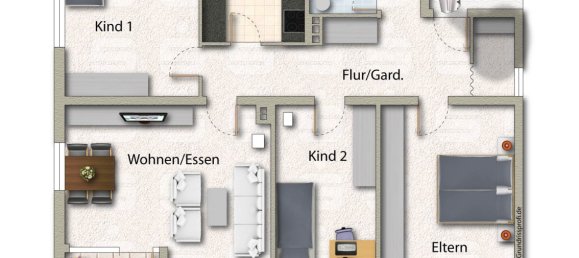 Квартира с 4 комнатами в Goppingen, Германия № 229307 2
