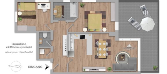 3 rooms Apartment in Hallein, Austria No. 234735 21